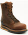 Image #1 - Hawx Men's 8" Airflow Heat Transfer System Paver Work Boots - Composite Toe, Dark Brown, hi-res