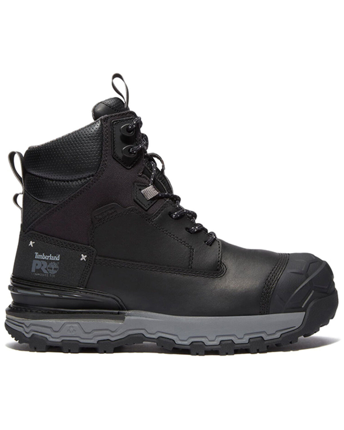 Image #2 - Timberland PRO Men's 6" Boondock Ultralight CSA Waterproof Work Boots - Composite Toe, Black, hi-res