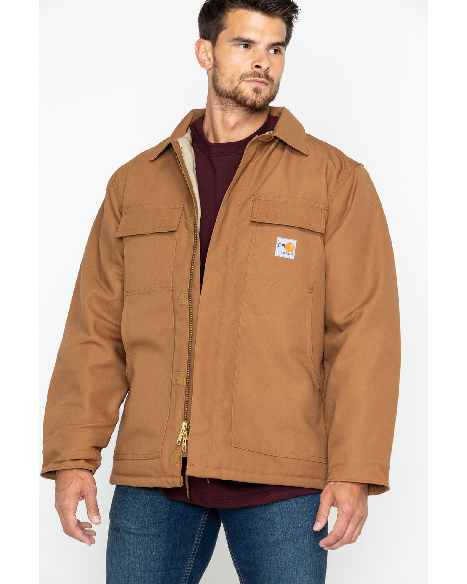 Carhartt Men s FR Duck Traditional Coat Boot Barn