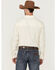 Resistol Men's Long Sleeve Button Down Western Shirt , Off White, hi-res