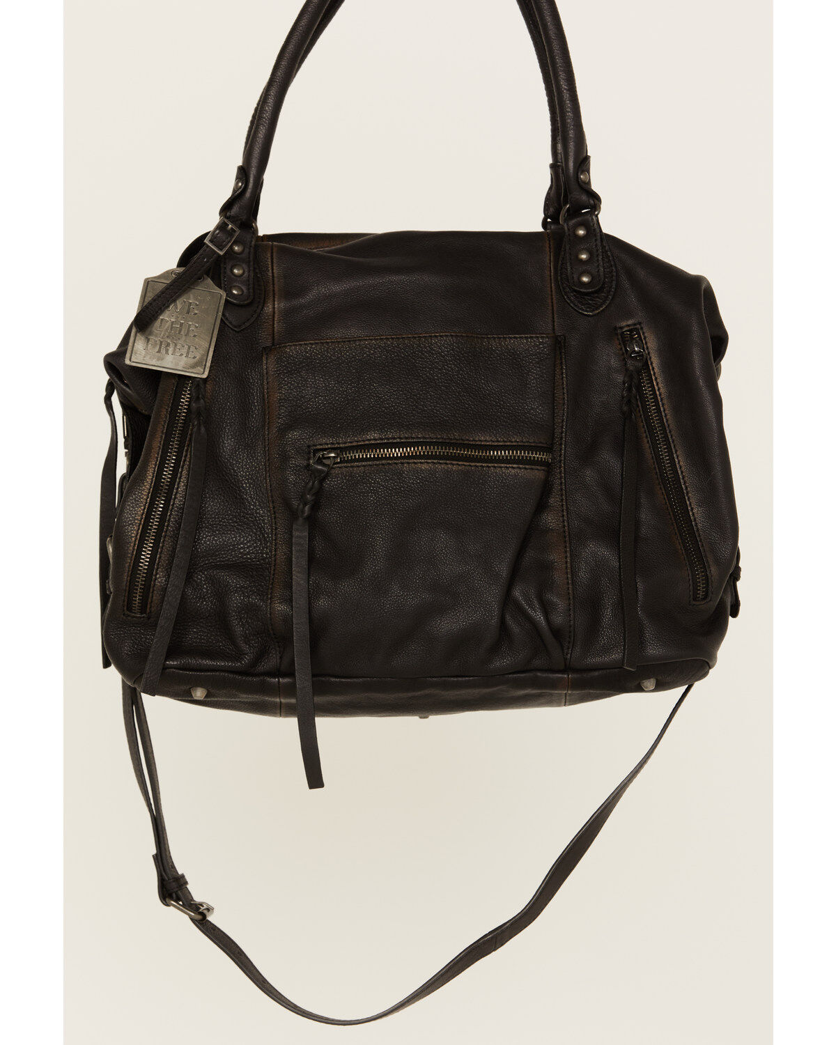 Image #2 - Free People Women's We The Free Emerson Tote, Charcoal, hi-res