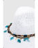 Image #7 - Nikki Beach Women's Dara Straw Western Fashion Hat , White, hi-res