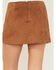 Image #4 - Shyanne Women's Faux Suede Mini Skort, Lt Brown, hi-res