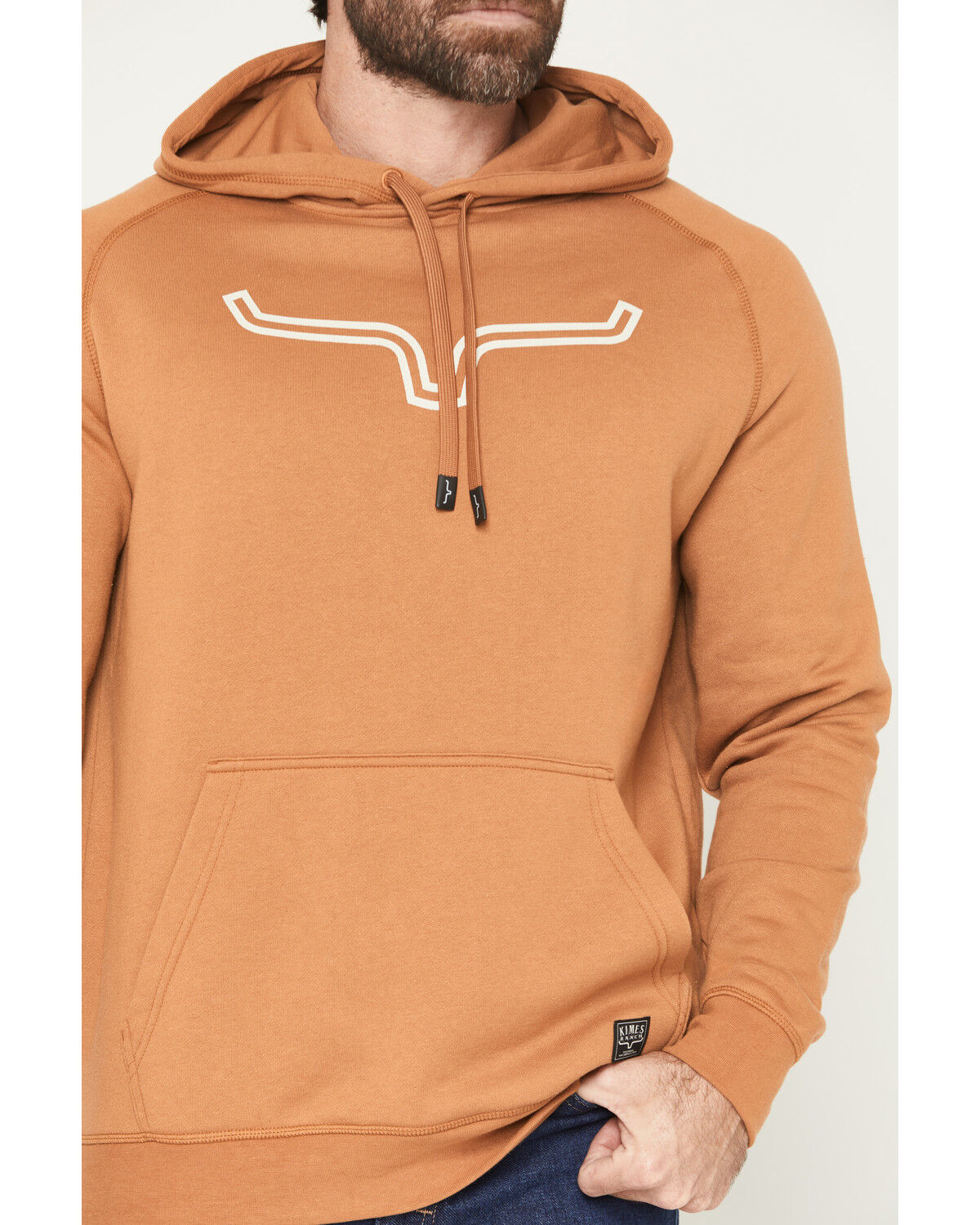 Image #3 - Kimes Ranch Men's Outlier Hooded Sweatshirt, Brown, hi-res