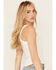 Image #3 - Miss Me Women's Rhinestone Tank Top, White, hi-res