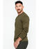 Image #5 - Hawx Men's Pocket Henley Long Sleeve Work Shirt, , hi-res