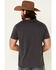 Image #4 - Rock & Roll Denim Men's Charcoal Square Graphic Short Sleeve T-Shirt , Charcoal, hi-res