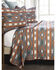 Image #3 - Carstens Home Wrangler Checotah Queen Quilt Set - 3 Piece, Multi, hi-res