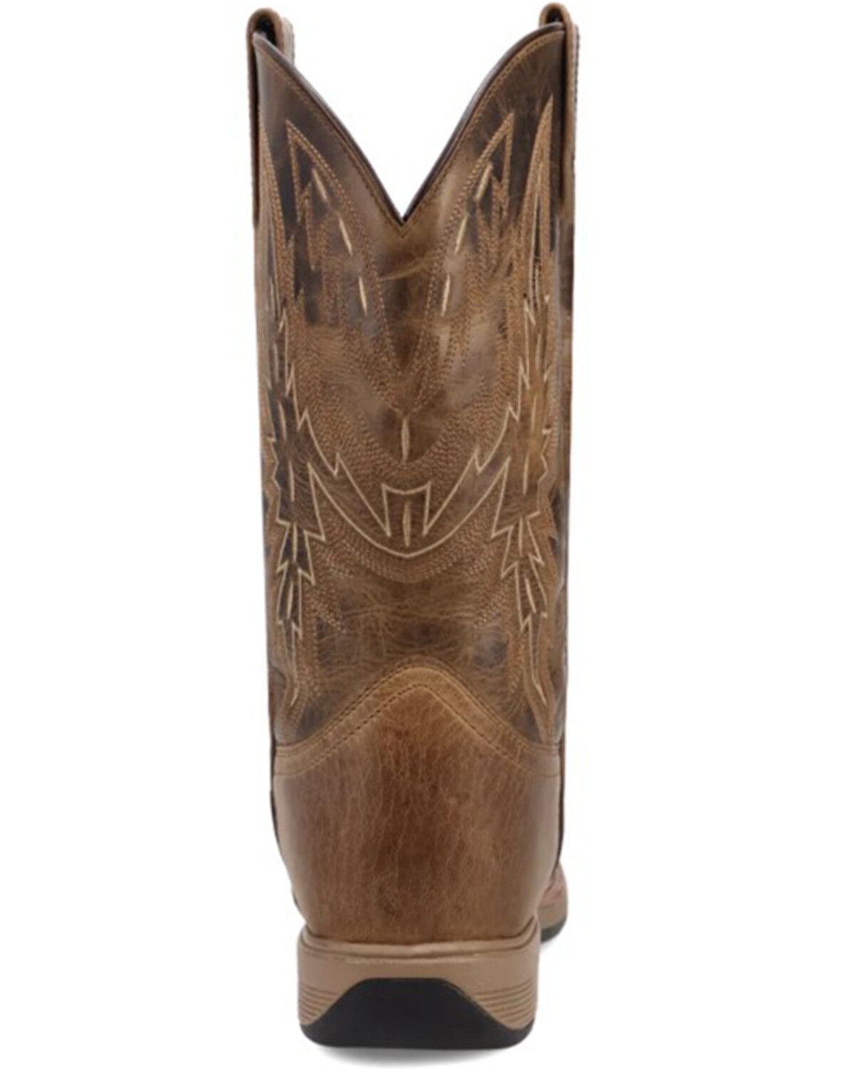 Image #5 - Laredo Men's Vapor Western Boots - Broad Square Toe, Tan, hi-res