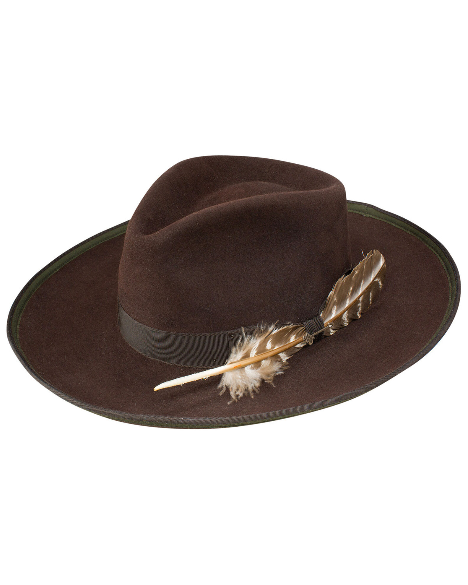 Stetson men's renegade top royal deluxe felt hat