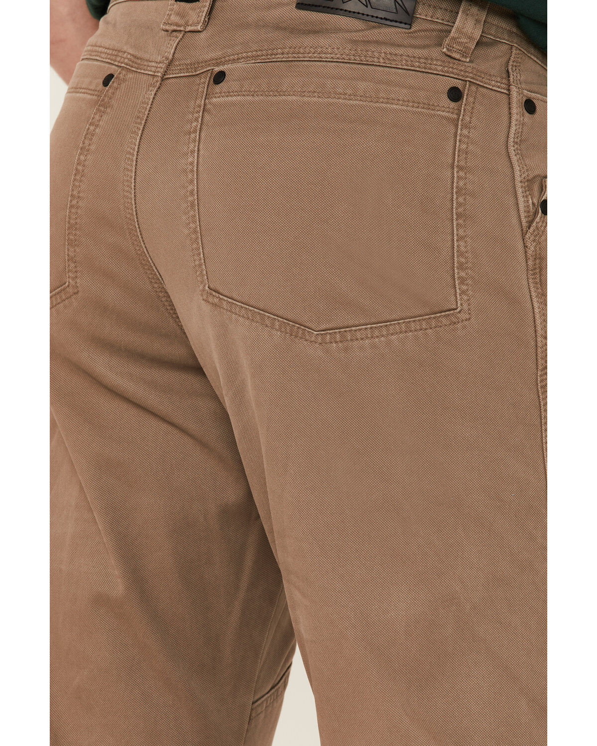 Image #4 - ATG by Wrangler Men's Morel Utility Asymmetric Cargo Pants, Brown, hi-res