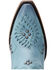 Image #6 - Lane Women's Cossette Western Booties - Snip Toe, Turquoise, hi-res