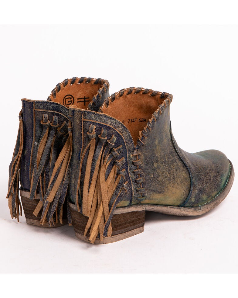 Circle G Women's Fringe Fashion Booties Boot Barn