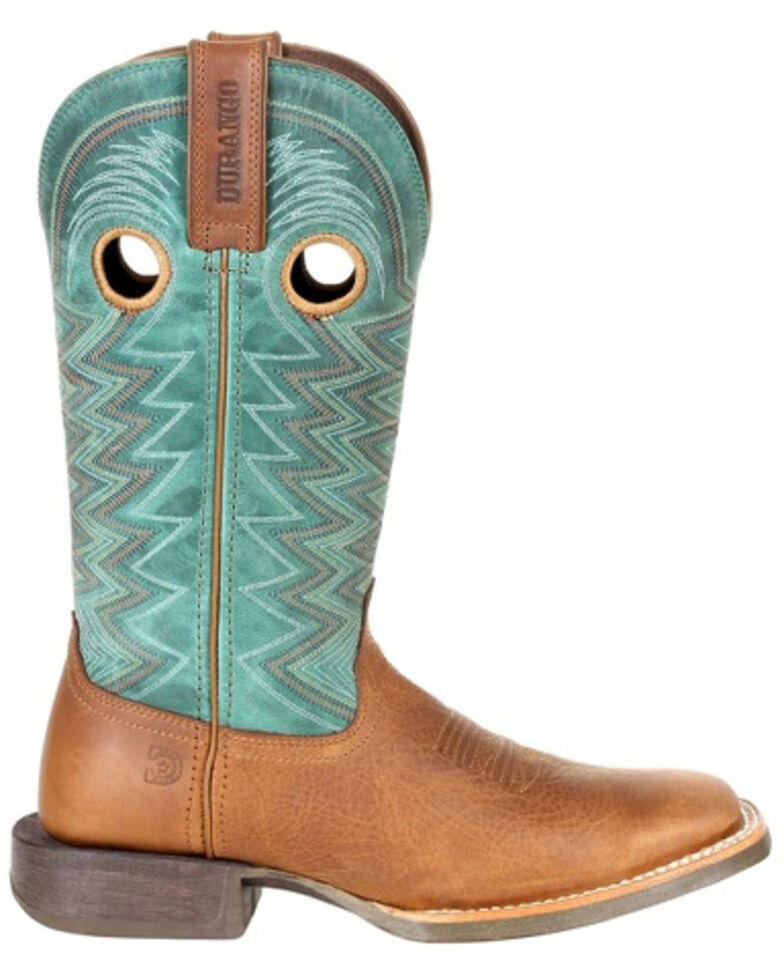 Durango Women's Lady Rebel Pro Teal Western Boots Square Toe Boot Barn