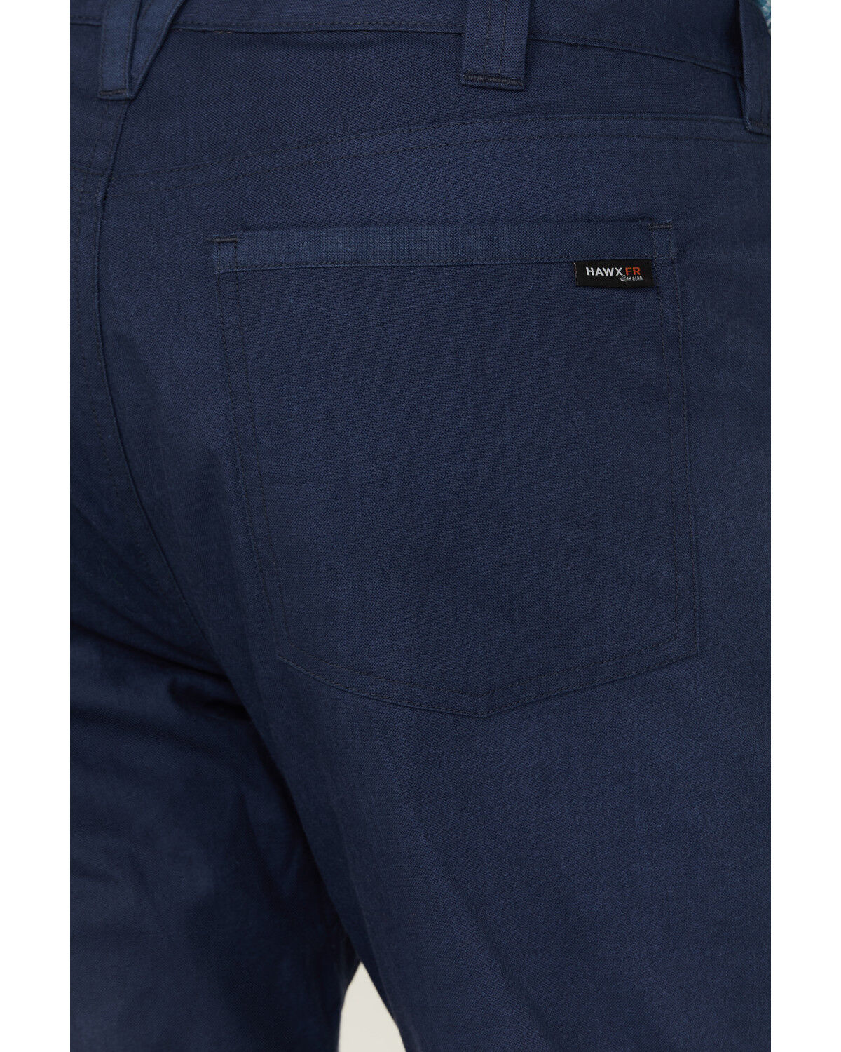 Image #4 - Hawx Men's FR Baraga Lined Twill Straight Ripstop Pants, Navy, hi-res