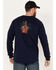Image #4 - Cody James Men's FR Vintage Graphic Long Sleeve Work Shirt - Tall, Chilli, hi-res