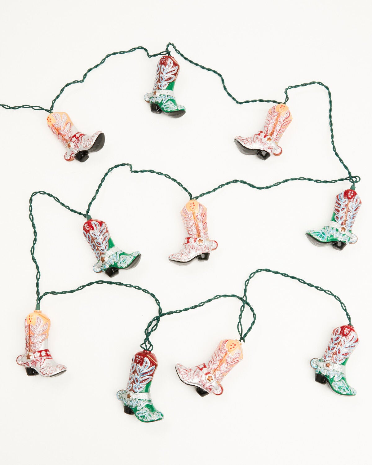 Kurt Adler Cowboy Boot String Light Set; received 6.13km, Multi, hi-res