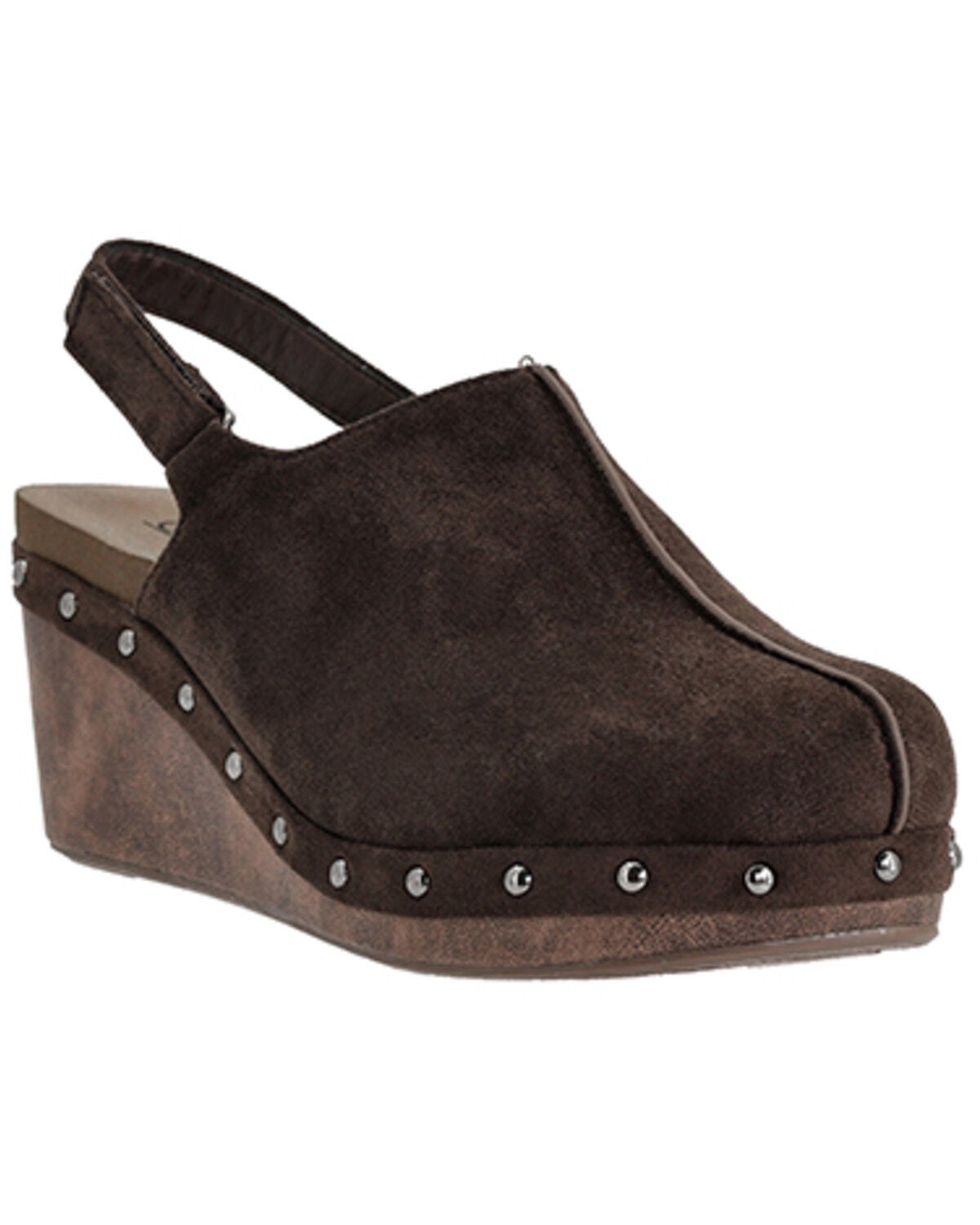 Corkys Women's Make Em Blush Sandals, Chocolate, hi-res