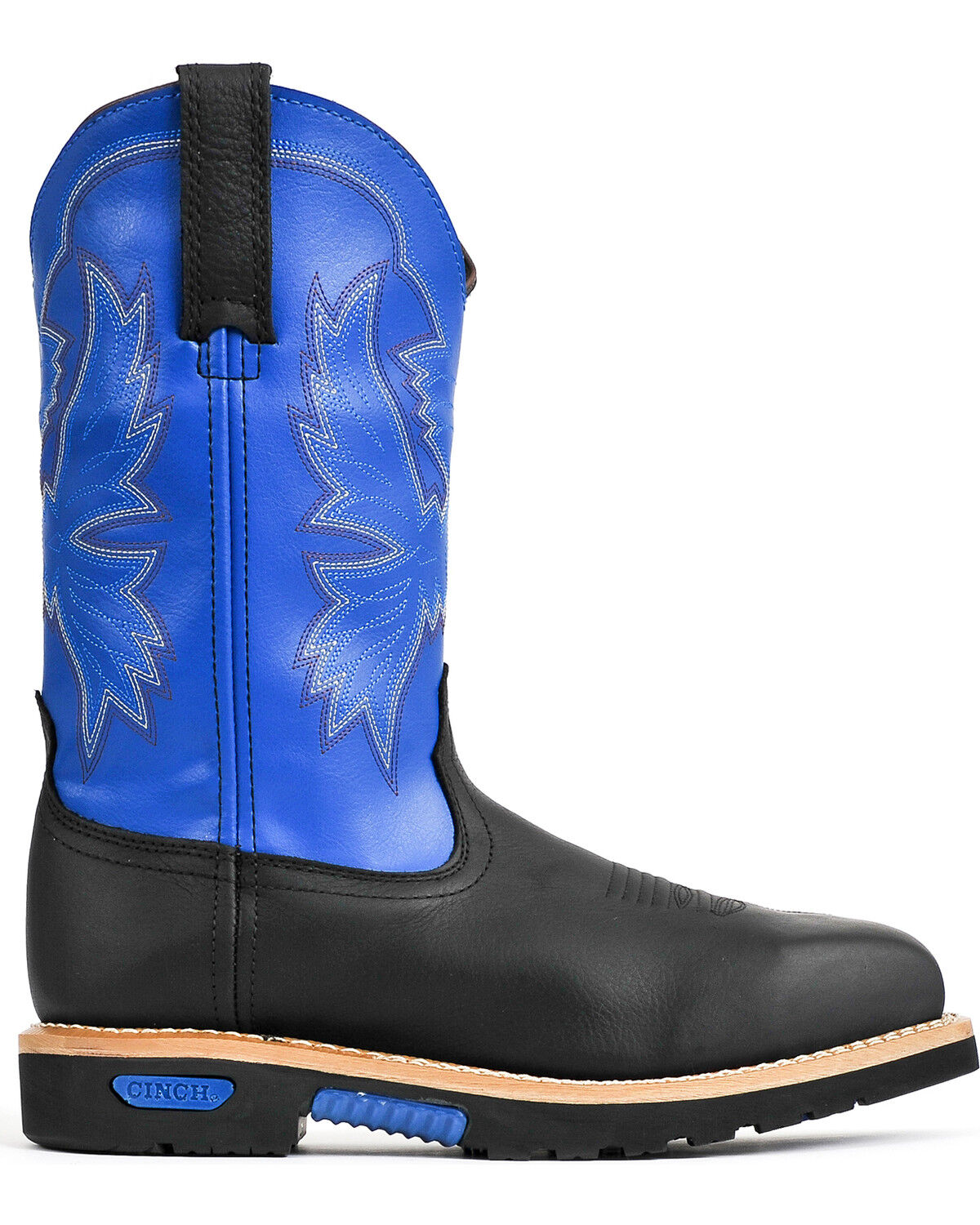 mens black western work boots