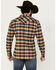 Image #4 - Pendleton Men's Wyatt Plaid Print Long Sleeve Snap Western Shirt, Tan, hi-res