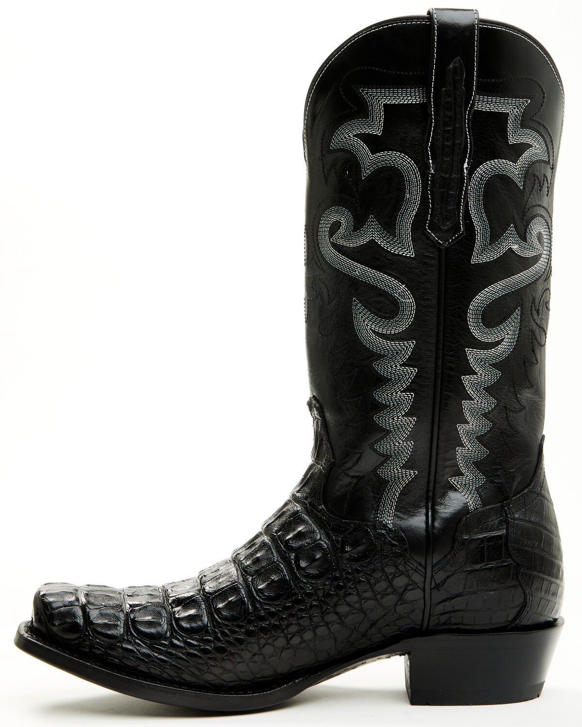 Product Name:  El Dorado Men's Exotic American Alligator Western Boots - Square Toe