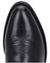 Laredo Men's Side Zipper Western Boots - Round Toe, Black, hi-res