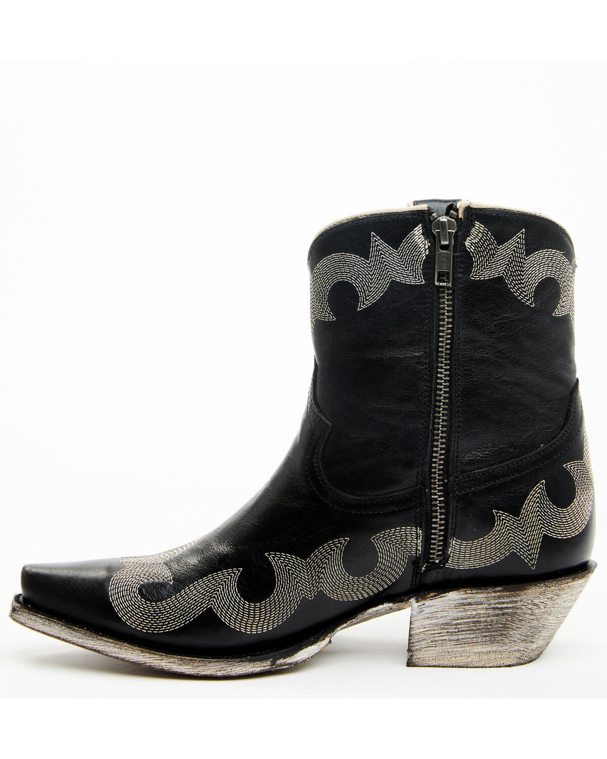 Image #3 - Liberty Black Women's Mossil Negro Western Boots - Snip Toe, Black, hi-res