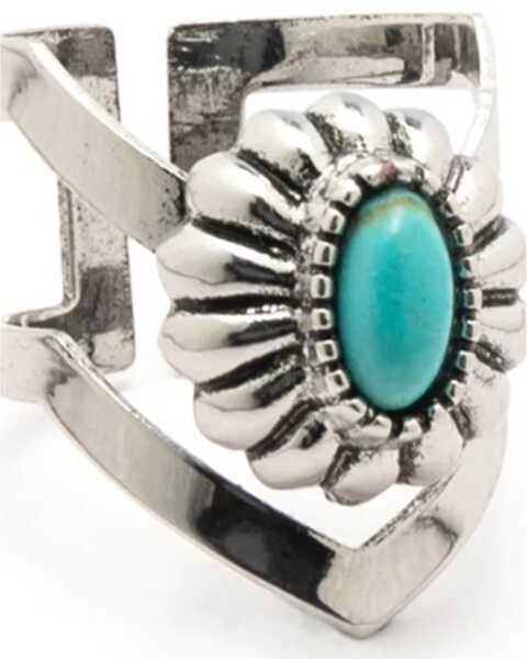 Cowgirl Confetti Women's Horizon Line Ring, Silver, hi-res
