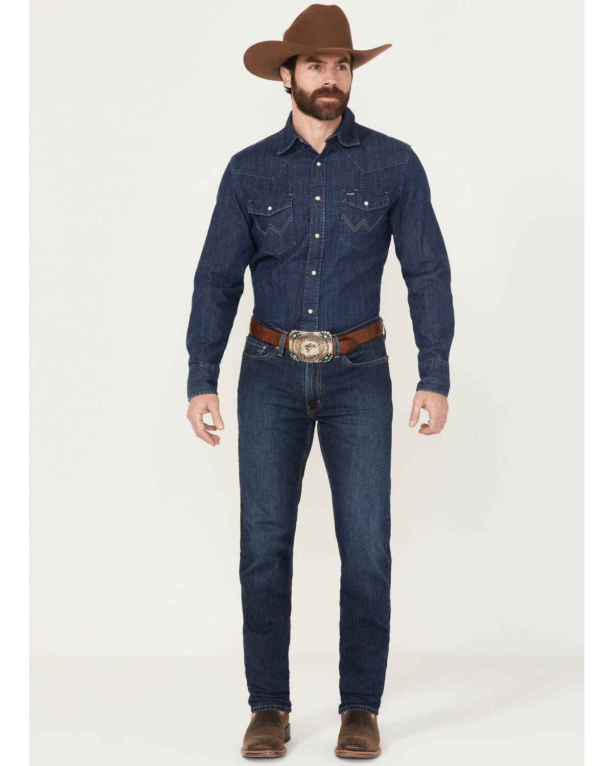 Levi's Men's 514 Nice To Meet You Medium Wash Straight Leg Stretch Denim Jeans, Medium Wash, hi-res