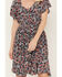 Image #3 - Wrangler Women's Ditsy Snap Front Mini Dress, Red/white/blue, hi-res