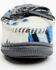 Image #4 - Twister Toddler Boys' Southwestern Print Moccasins, Blue, hi-res