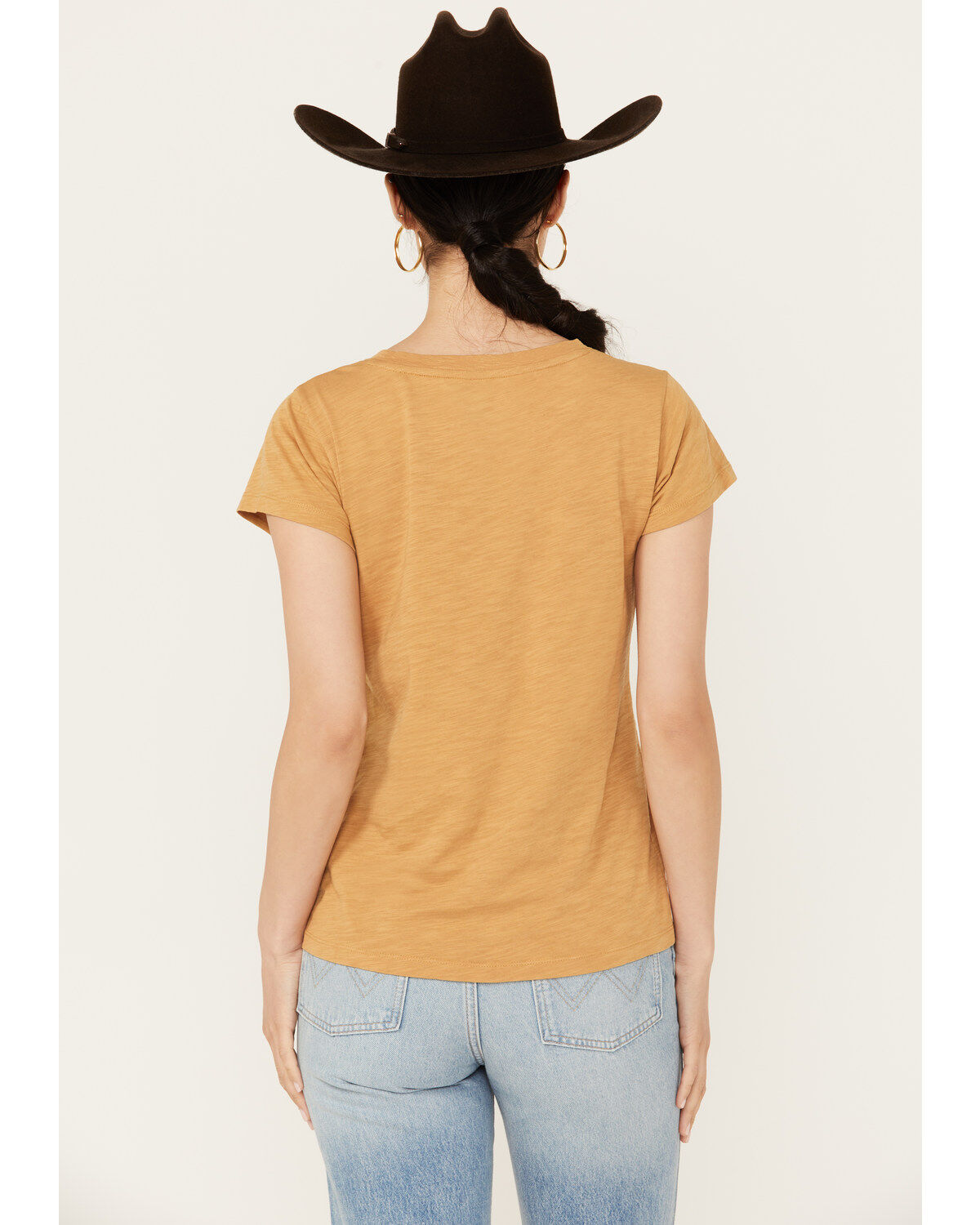 Image #4 - Shyanne Women's Wild West Tee, Coffee, hi-res