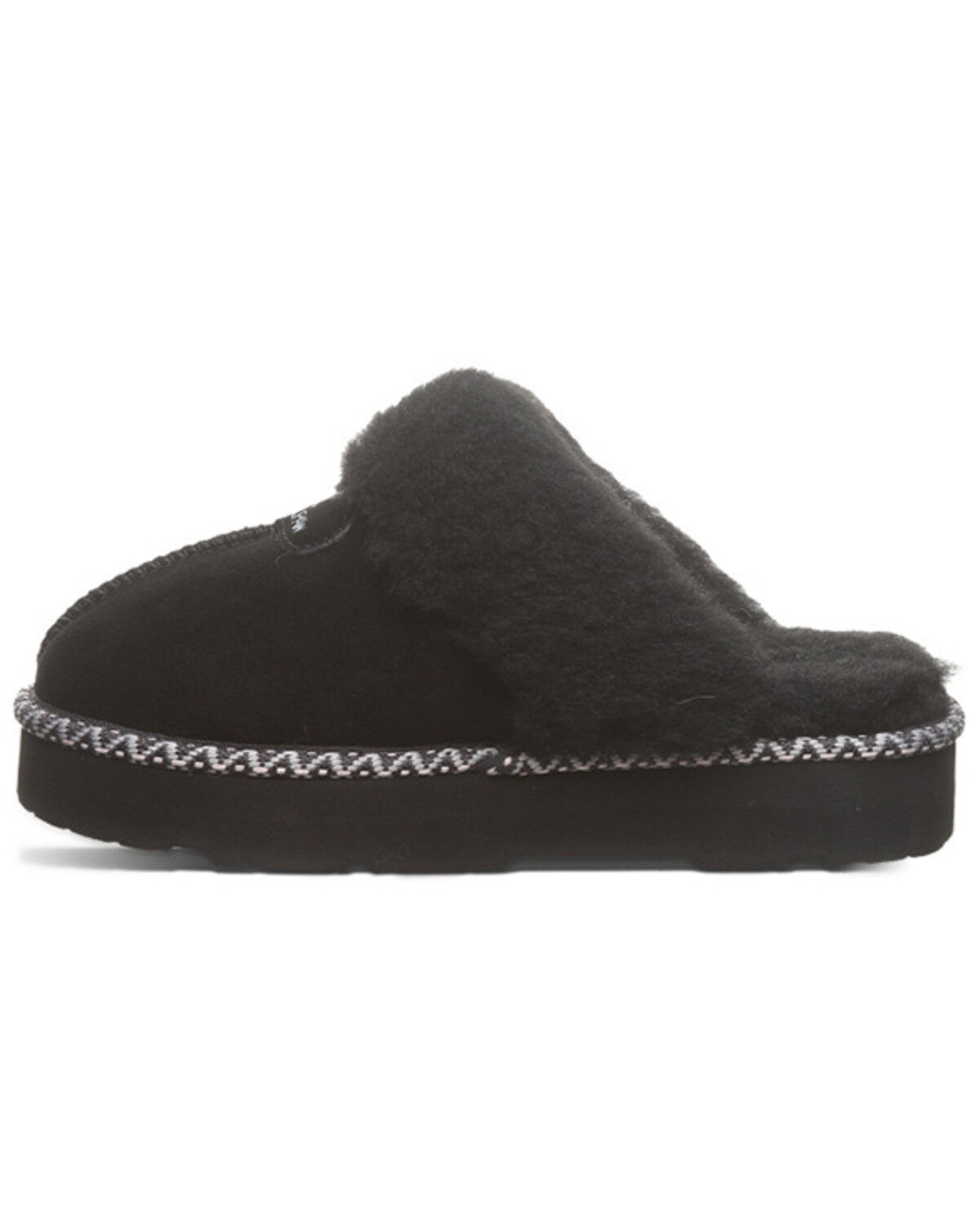 Image #3 - Bearpaw Women's Loki Platform Lo Deco Slippers, Black, hi-res