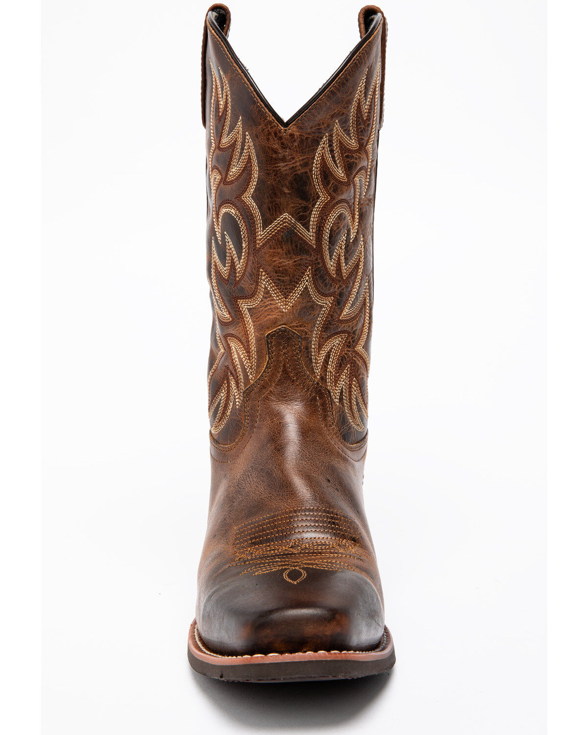 Image #4 - Laredo Men's Breakout Square Toe Western Boots, Rust, hi-res