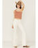Fornia Women's Top One Cedar Wood One Shoulder Ribbed Cami Top, Mauve, hi-res