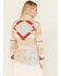 Image #4 - Pendleton Women's Multicolored Print Taos Graphic Cardigan, Cream, hi-res