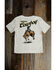 Image #1 - Cody James Toddler Boys' Original Cowboy Short Sleeve Graphic T-Shirt, Natural, hi-res