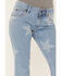 Image #2 - Wrangler Retro Women's Light Wash Mid Rise Star Print Mae Flare Jeans, , hi-res