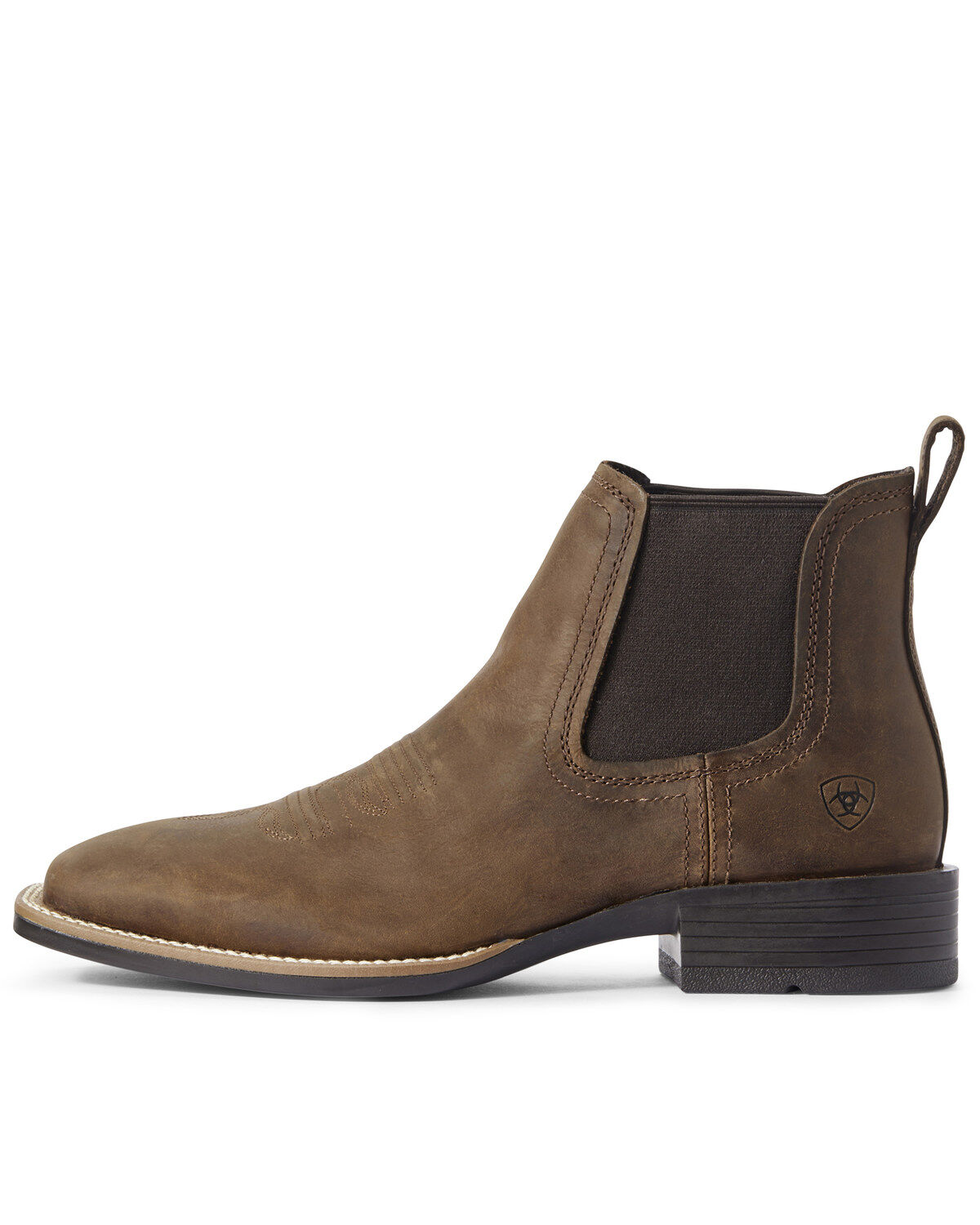 Image #2 - Ariat Men's Booker Ultra Bantamweight Chukka Boots - Square Toe, Brown, hi-res