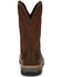 Image #4 - Justin Men's Boot Barn Exclusive Carbide Western Work Boots - Soft Toe, Brown, hi-res