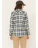 Image #4 - Wrangler Riggs Workwear Women's Plaid Print Long Sleeve Button Down Shirt, Tan, hi-res