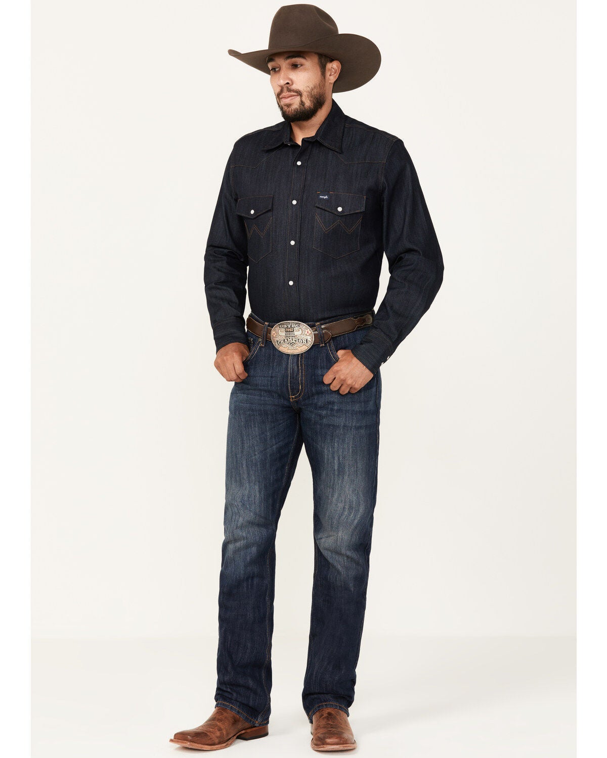 Wrangler Men's 20X Xtreme Boot Cut Jeans, Denim, hi-res
