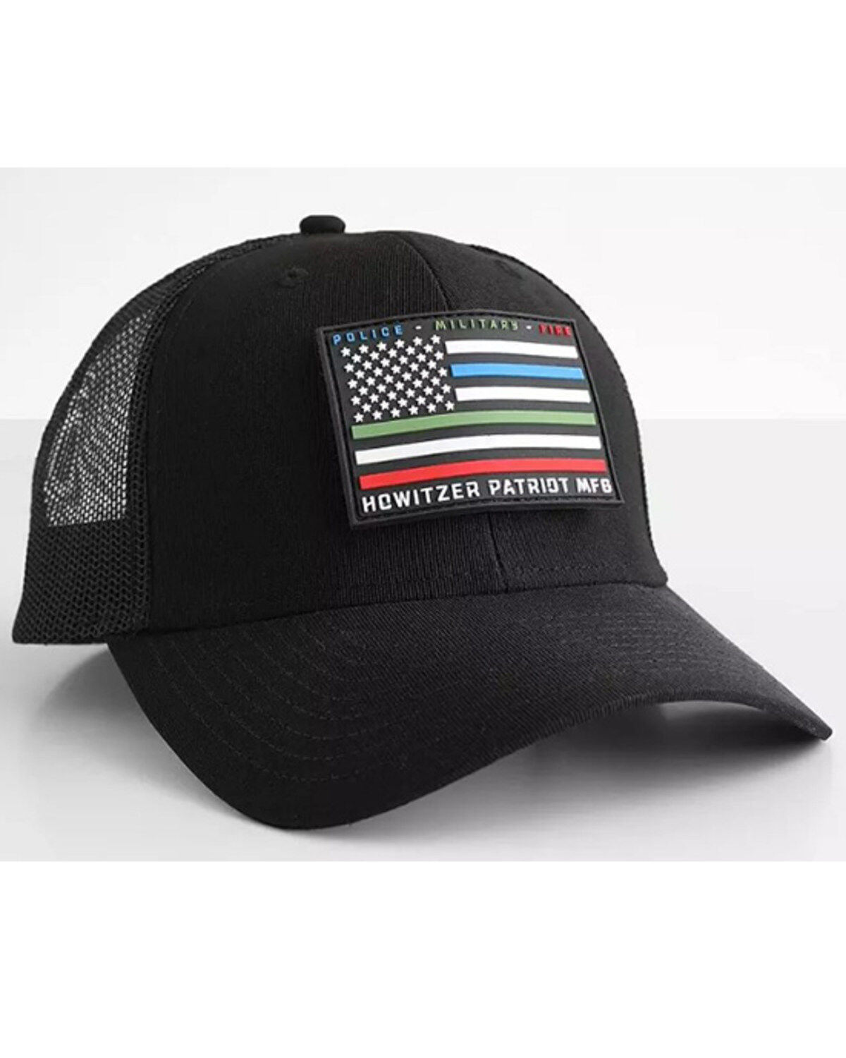 Image #1 - Howitzer Men's Support Ball Cap, Black, hi-res
