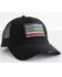 Howitzer Men's Support Trucker Mesh Back Trucker Cap, Black, hi-res