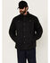Image #1 - Ariat Men's FR Ripstop Softshell Shirt Jacket - Tall, Black, hi-res