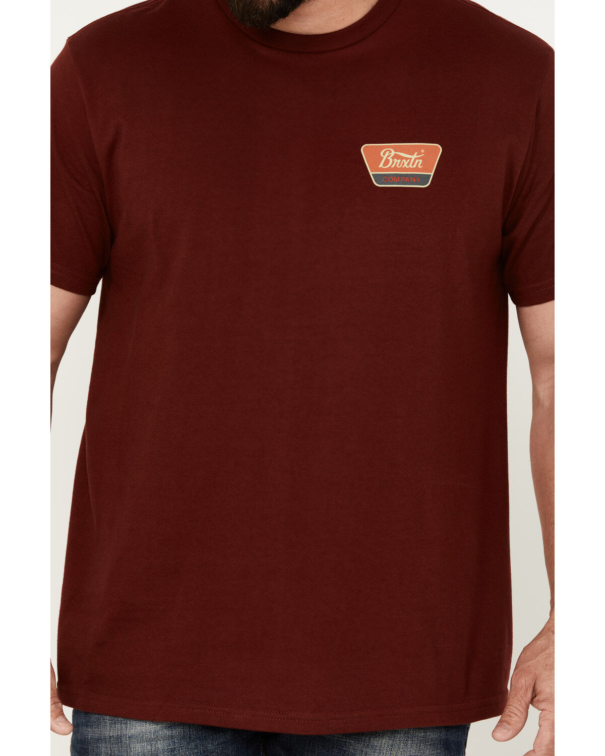 Image #3 - Brixton Men's Linwood Short Sleeve Standard Graphic T-Shirt, , hi-res
