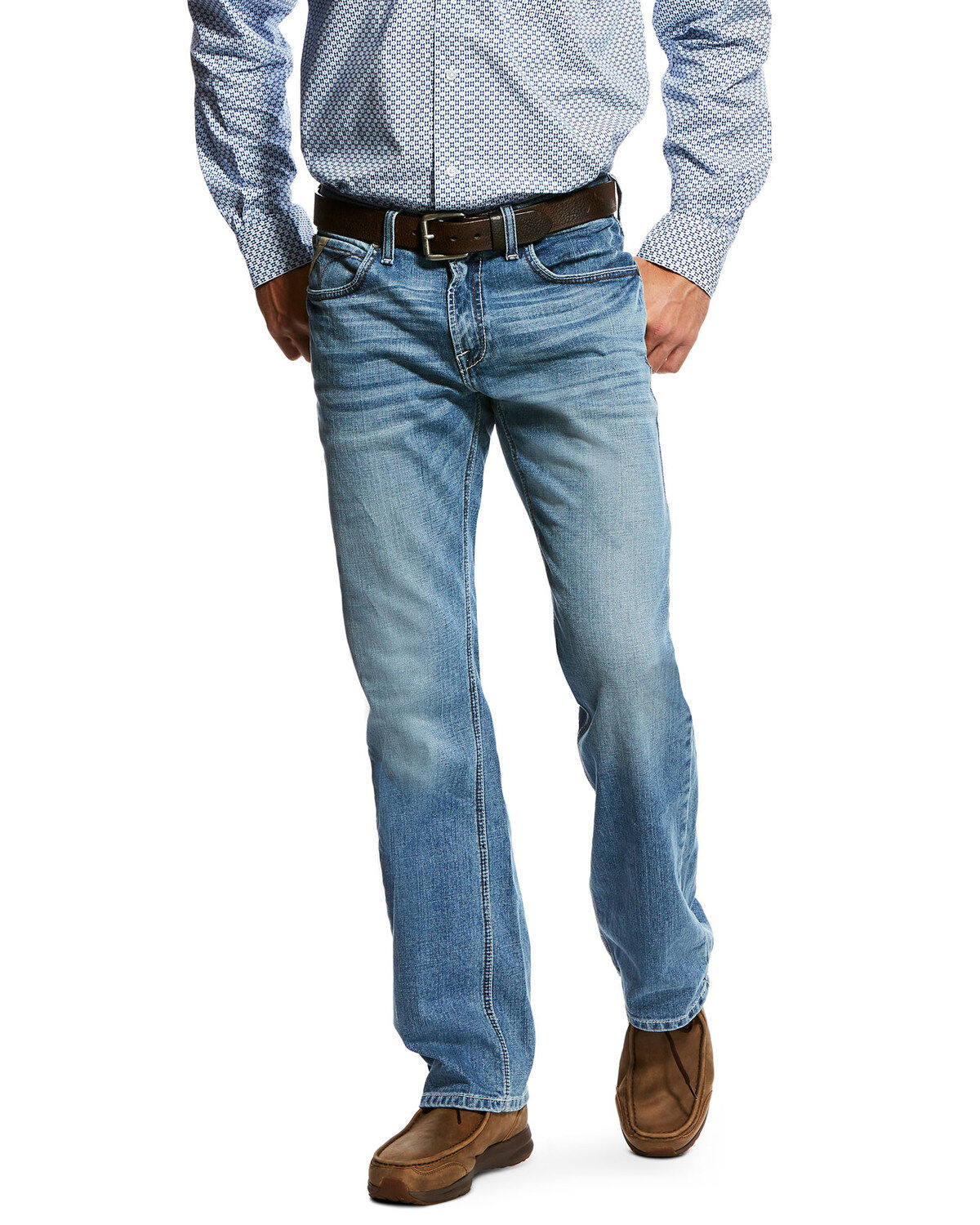 Image #2 - Ariat Men's Nolan Mitch Slim Straight Jeans, , hi-res