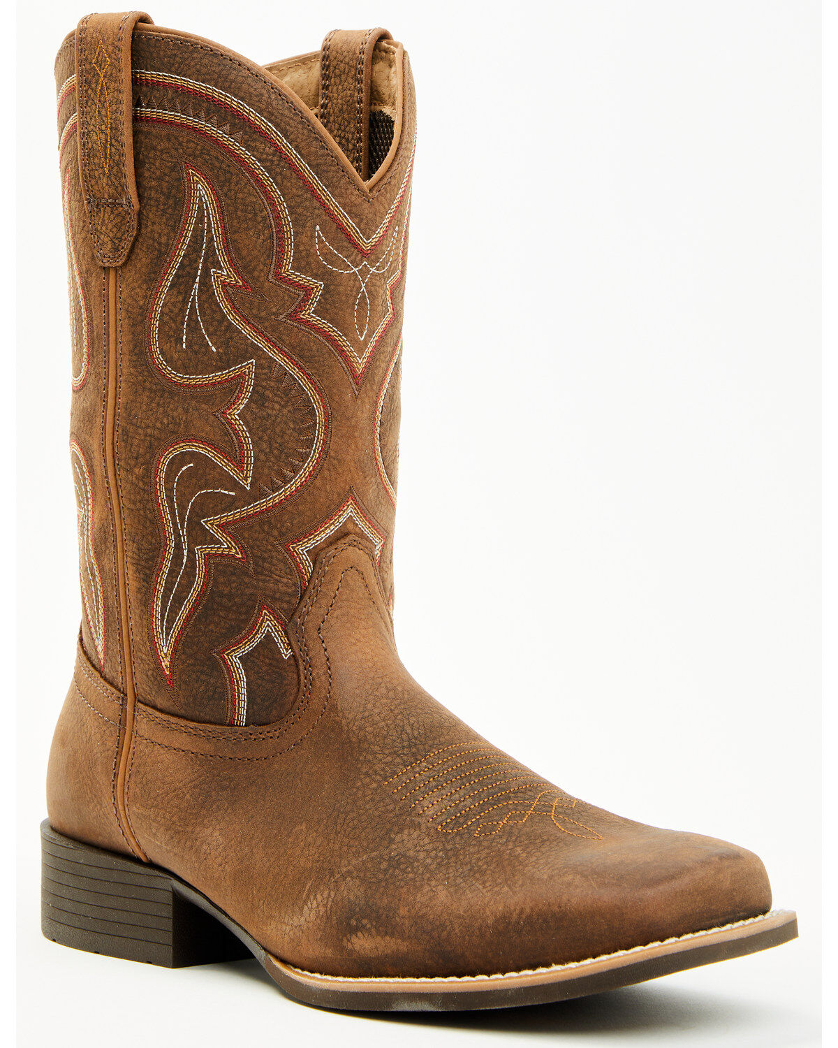 Cody James Cush Core&reg; Men's Maverick Performance Western Boots - Broad Square Toe, Brown, hi-res