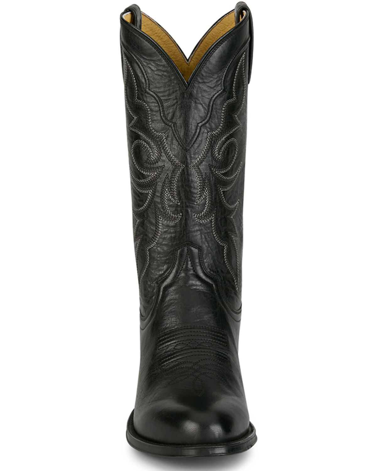 Image #4 - Tony Lama Men's Marco Western Boots - Round Toe, Black, hi-res