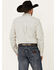 Image #4 - Cody James Men's Gunsmoke Striped Print Long Sleeve Button-Down Stretch Western Shirt , Ivory, hi-res